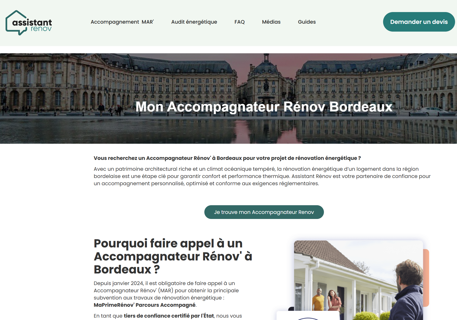 Exemple d'article Assistant Rénov